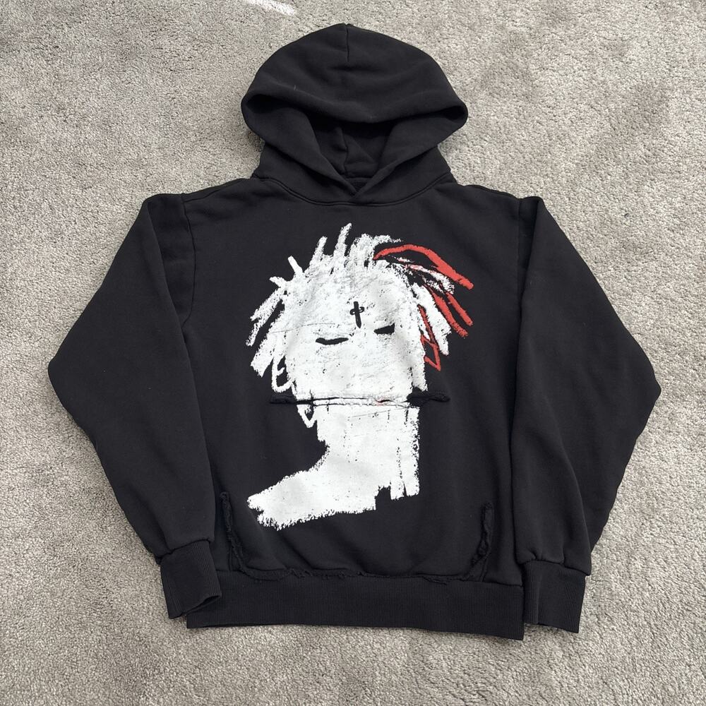 21 Savage Hoodie Mens Size Small Black American Dream Tour 2024 Concert